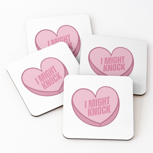 Item preview, Heated Rivalry Quote I might knock Love Heart designed and sold by baranskini.