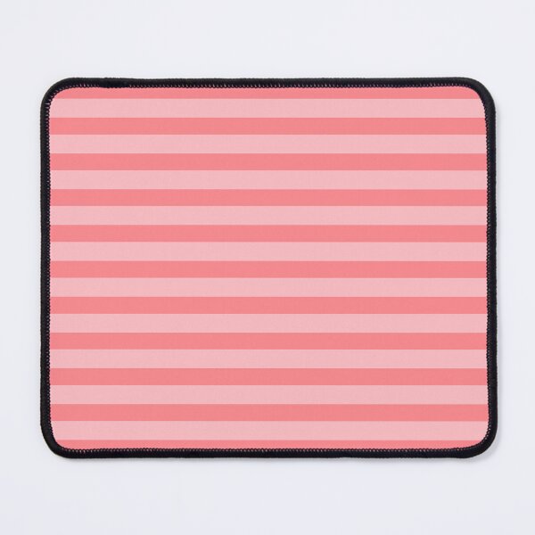 Item preview, Ultra Fine Stripes Narrow Horizontal Stripe Pattern in Double Pink designed and sold by kierkegaard.