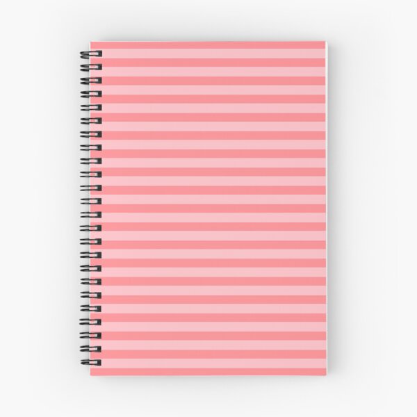 Item preview, Ultra Fine Stripes Narrow Horizontal Stripe Pattern in Double Pink designed and sold by kierkegaard.