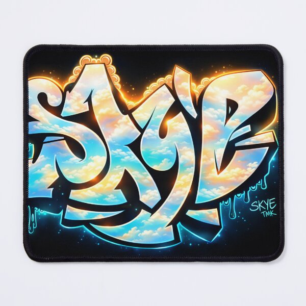 Item preview, SKYE – Cosmic Graffiti Cloud Art designed and sold by NeonSpiritArt.
