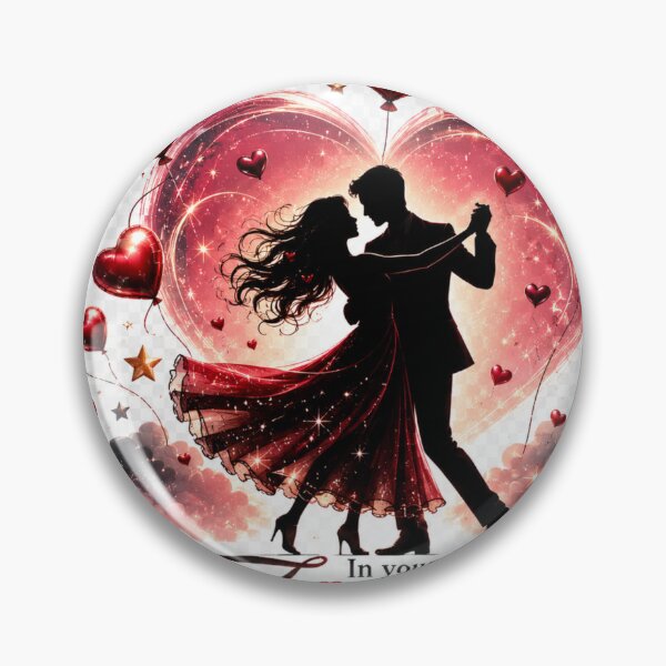 Item preview, Romantic dancing couple heart deisgn designed and sold by urbanshop7.
