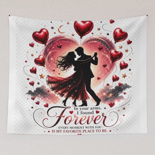 Item preview, Romantic dancing couple heart deisgn designed and sold by urbanshop7.