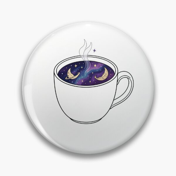 Item preview, Cosmic Coffee Cup Celestial Galaxy Aesthetic Indie Art Design designed and sold by Manga moshi .