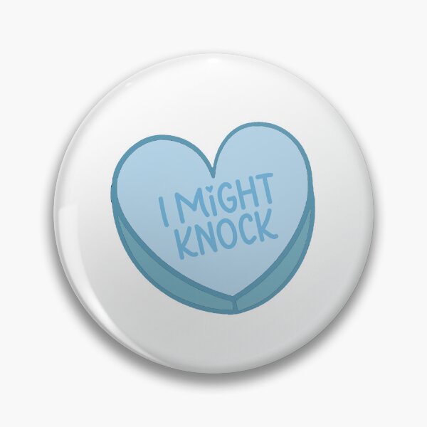 Item preview, Heated Rivalry Quote I might knock Love Heart designed and sold by baranskini.