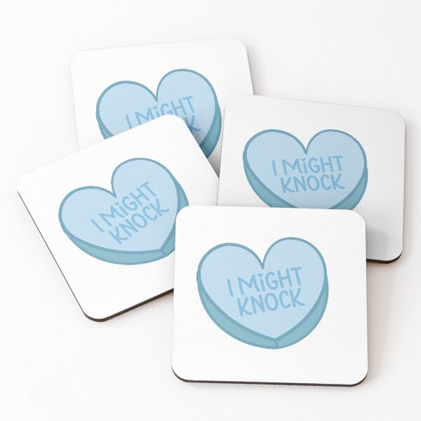 Item preview, Heated Rivalry Quote I might knock Love Heart designed and sold by baranskini.