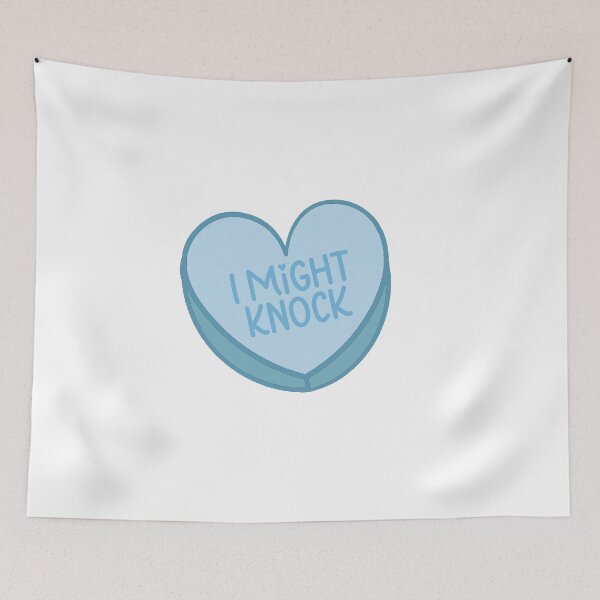 Item preview, Heated Rivalry Quote I might knock Love Heart designed and sold by baranskini.