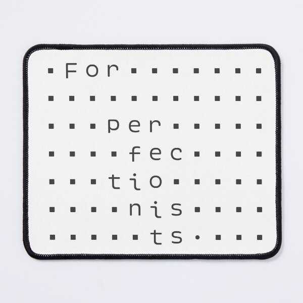 Item preview, For Perfectionists Dot Grid Grid Layout Fail designed and sold by drTerrens.