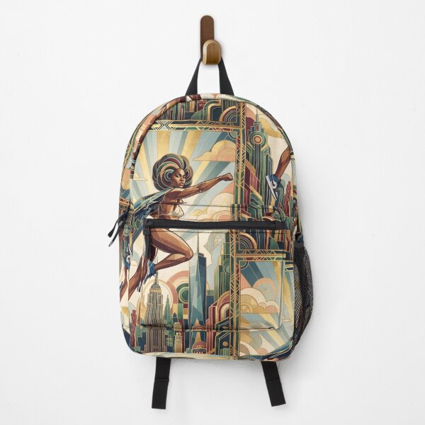 Item preview, Art Deco Superhero Print designed and sold by MattBStickers.