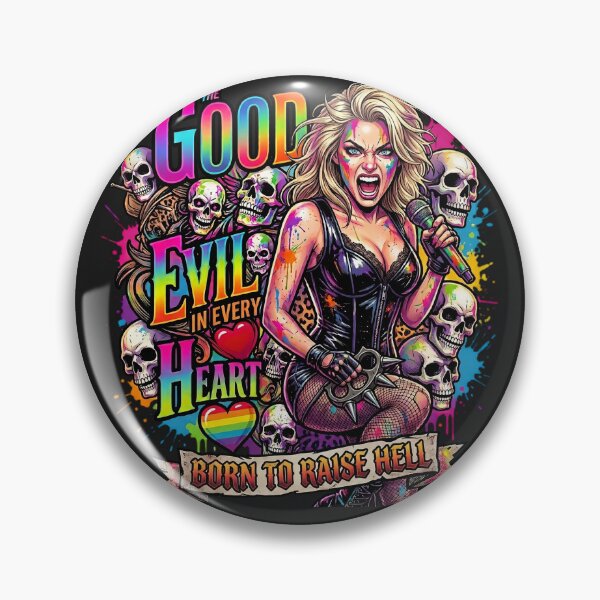Item preview, Blonde Rocker Holding Stage Microphone designed and sold by Voodoo Store Paranormal Collections.