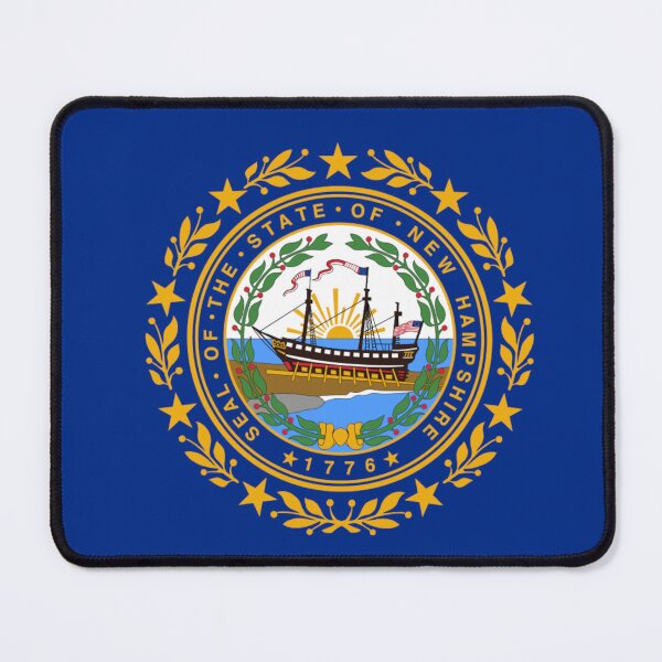Item preview, Vintage New Hampshire Flag - Distressed Retro Style designed and sold by youngVl.