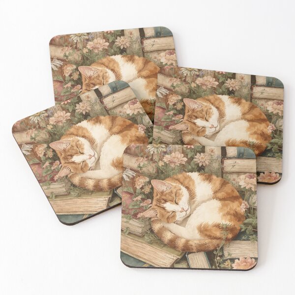 Item preview, Resident Bookshop Cat designed and sold by Deezyned.