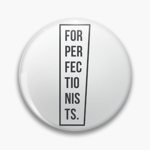 Item preview, For Perfectionists Skewed Frame Typography Art designed and sold by drTerrens.