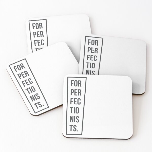 Item preview, For Perfectionists Skewed Frame Typography Art designed and sold by drTerrens.