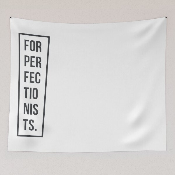 Item preview, For Perfectionists Skewed Frame Typography Art designed and sold by drTerrens.