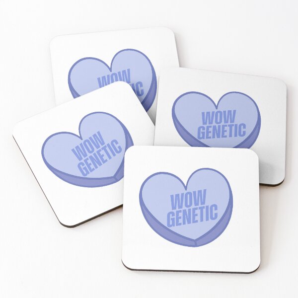 Item preview, Heated Rivalry Quote wow genetic Love Heart designed and sold by baranskini.
