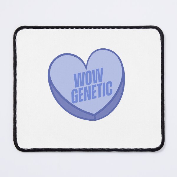 Item preview, Heated Rivalry Quote wow genetic Love Heart designed and sold by baranskini.