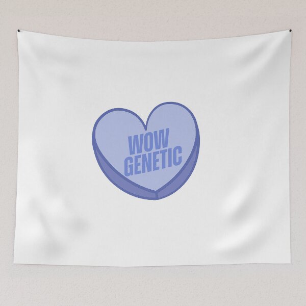 Item preview, Heated Rivalry Quote wow genetic Love Heart designed and sold by baranskini.