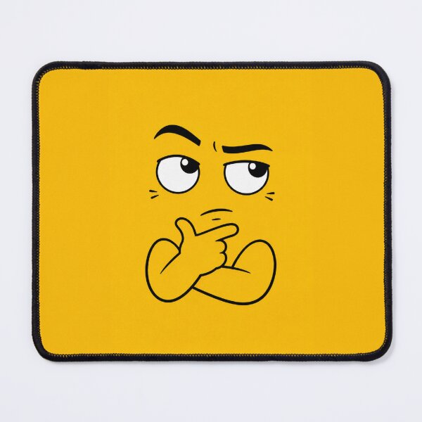 Item preview, Thinking Face Emoji designed and sold by PunchDrop.