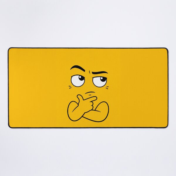 Item preview, Thinking Face Emoji designed and sold by PunchDrop.