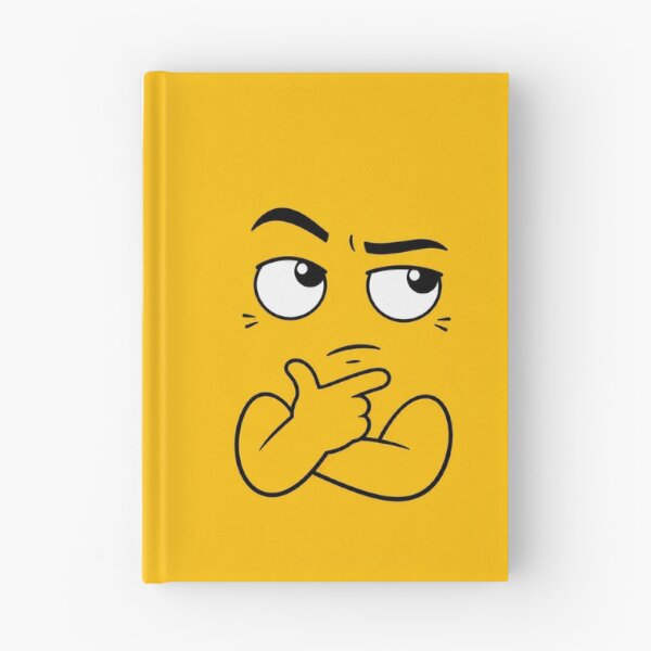 Item preview, Thinking Face Emoji designed and sold by PunchDrop.