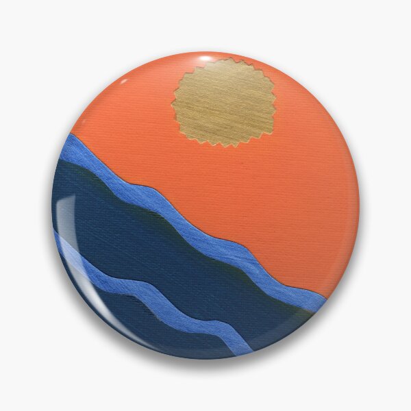 Item preview, Abstract Sunset on Wavy Sea designed and sold by Kristy Carpenter.