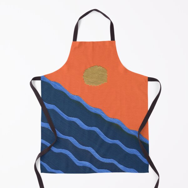 Item preview, Abstract Sunset on Wavy Sea designed and sold by Kristy Carpenter.
