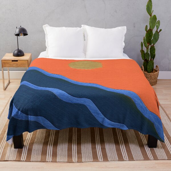 Item preview, Abstract Sunset on Wavy Sea designed and sold by Kristy Carpenter.
