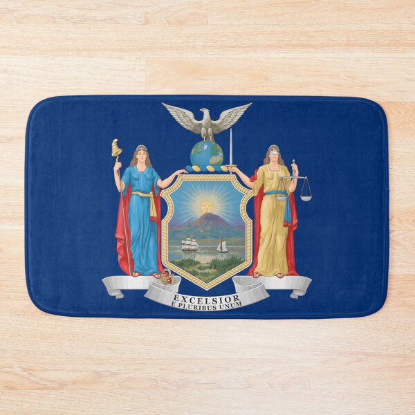 Item preview, Vintage New York Flag - Distressed Retro Style designed and sold by youngVl.