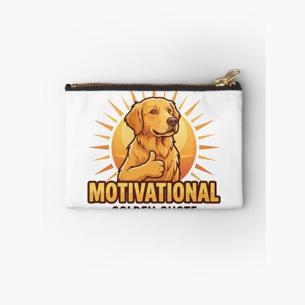 Item preview, Golden Retriever Motivational Quote designed and sold by zoughlal.