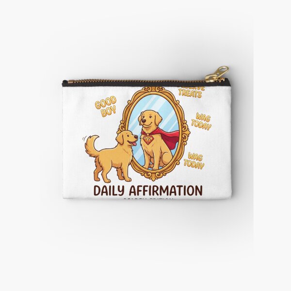 Item preview, Golden Retriever Daily Affirmation designed and sold by zoughlal.