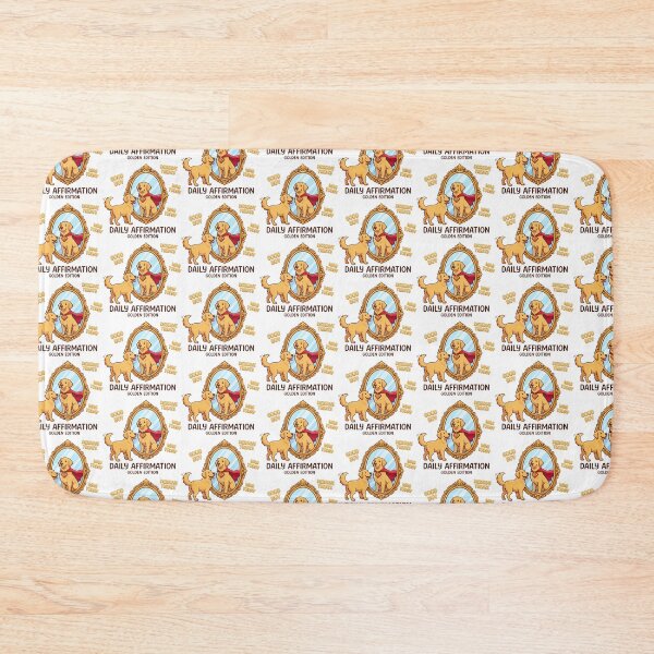 Item preview, Golden Retriever Daily Affirmation designed and sold by zoughlal.