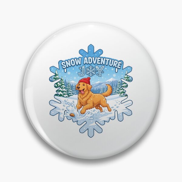 Item preview, Golden Snow Adventure Joy designed and sold by zoughlal.