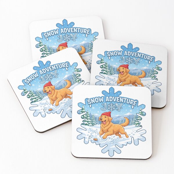 Item preview, Golden Snow Adventure Joy designed and sold by zoughlal.