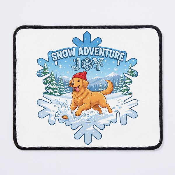 Item preview, Golden Snow Adventure Joy designed and sold by zoughlal.