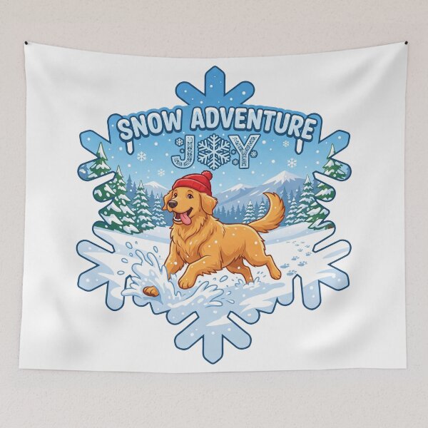 Item preview, Golden Snow Adventure Joy designed and sold by zoughlal.