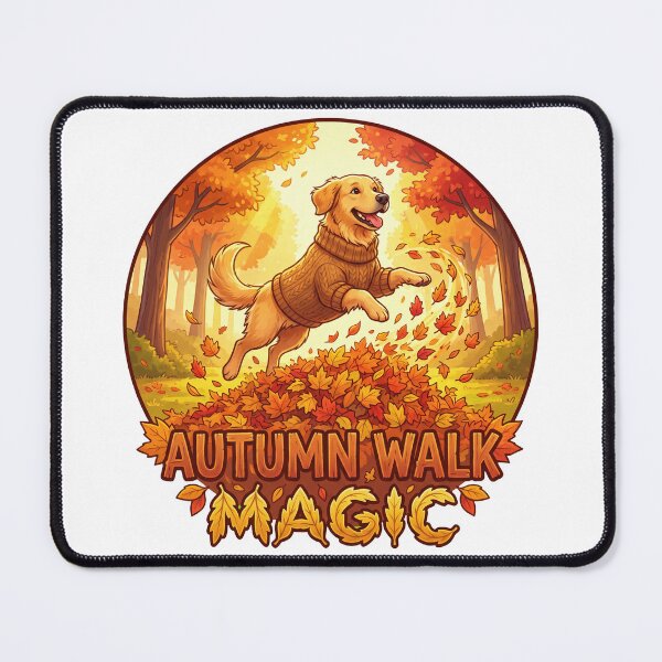 Item preview, Golden Autumn Walk Magic designed and sold by zoughlal.