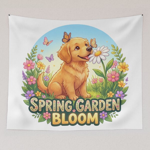Item preview, Golden Spring Garden Bloom designed and sold by zoughlal.