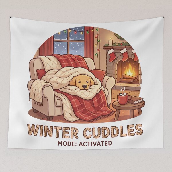 Item preview, Golden Winter Cuddles Mode designed and sold by zoughlal.