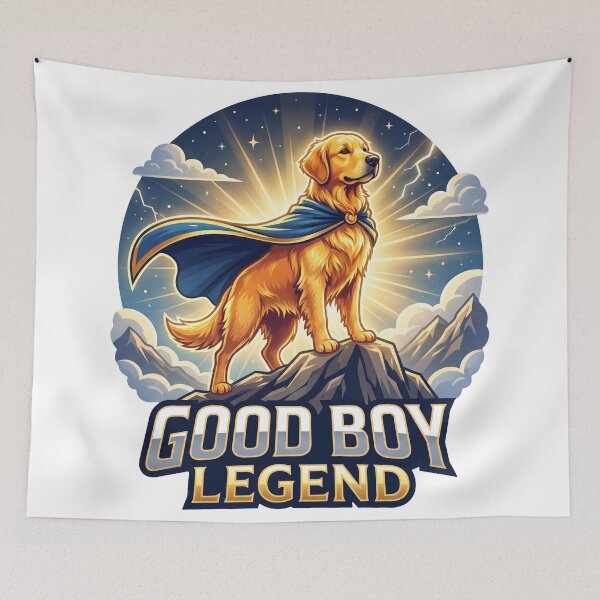 Item preview, Golden Good Boy Legend designed and sold by zoughlal.