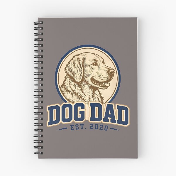 Item preview, Dog Dad Est. 2020 Vintage Varsity T-Shirt, Golden Retriever Dad Gift, Dog Lover Shirt, Retro Collegiate Style Pet Parent Tee designed and sold by Dbm Teeverse.