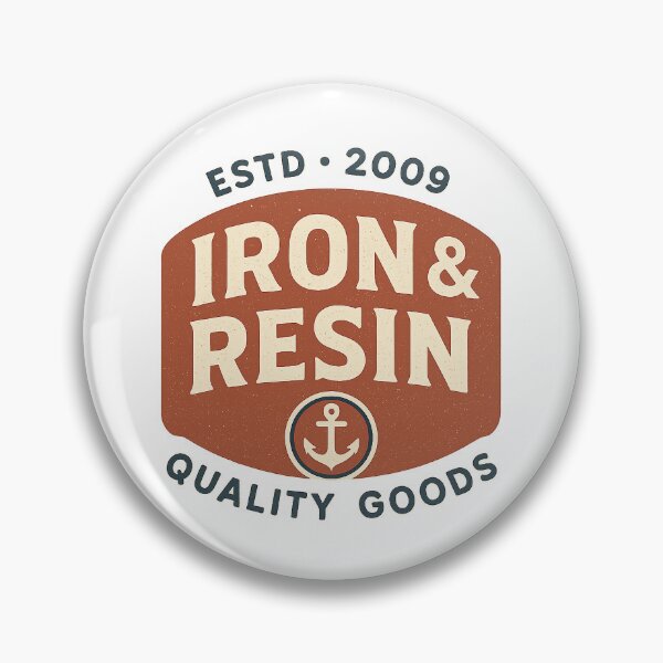 Item preview, IRON & RESIN - ESTD 2009 designed and sold by MatildeStore.