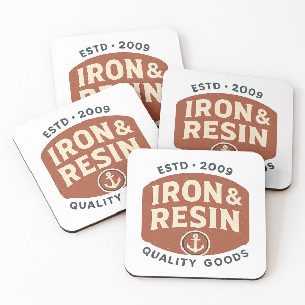 Item preview, IRON & RESIN - ESTD 2009 designed and sold by MatildeStore.