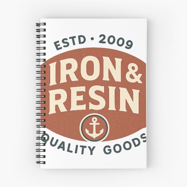 Item preview, IRON & RESIN - ESTD 2009 designed and sold by MatildeStore.
