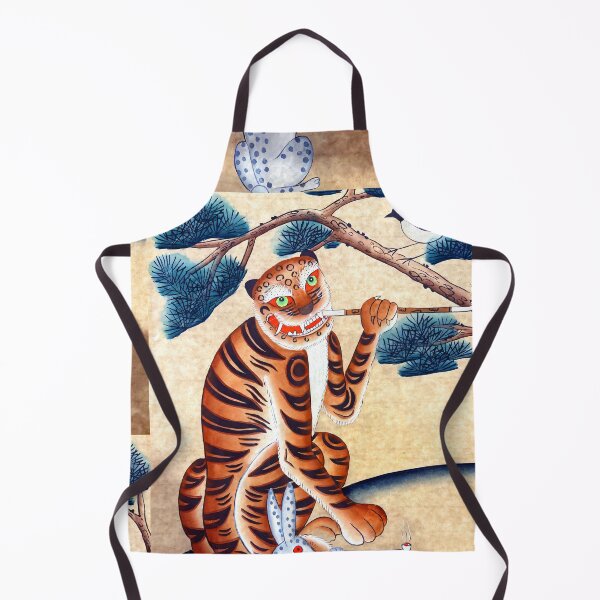 Item preview, Korean Minwha Tiger and Rabbit with Pipes designed and sold by Jon-Baran.