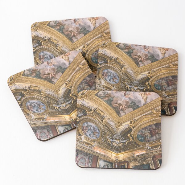Item preview, Baroque Renaissance Ceiling Fresco & Gold Ornate Gallery Poster designed and sold by Manga moshi .