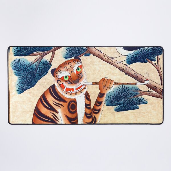 Item preview, Korean Minwha Tiger and Rabbit with Pipes designed and sold by Jon-Baran.