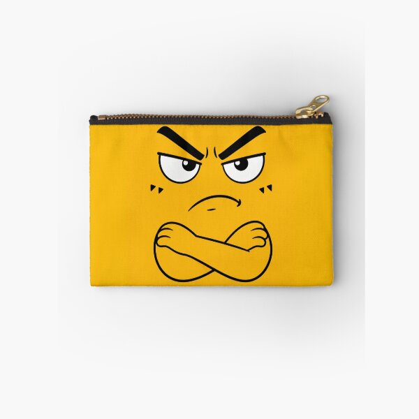 Artikelvorschau, Griesgrämiges, wütendes Emoji entworfen und verkauft von PunchDrop.