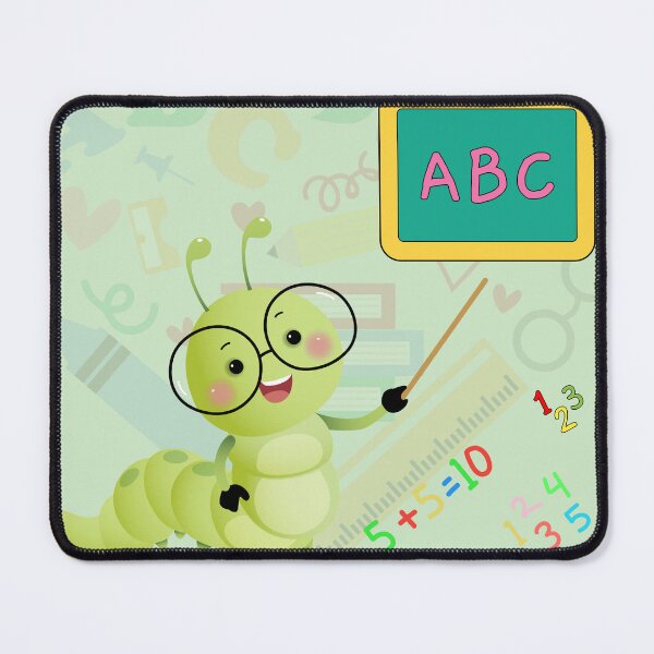 Item preview, Cute Little Teacher Caterpillar Back to School Illustration. designed and sold by DodoCraft3.
