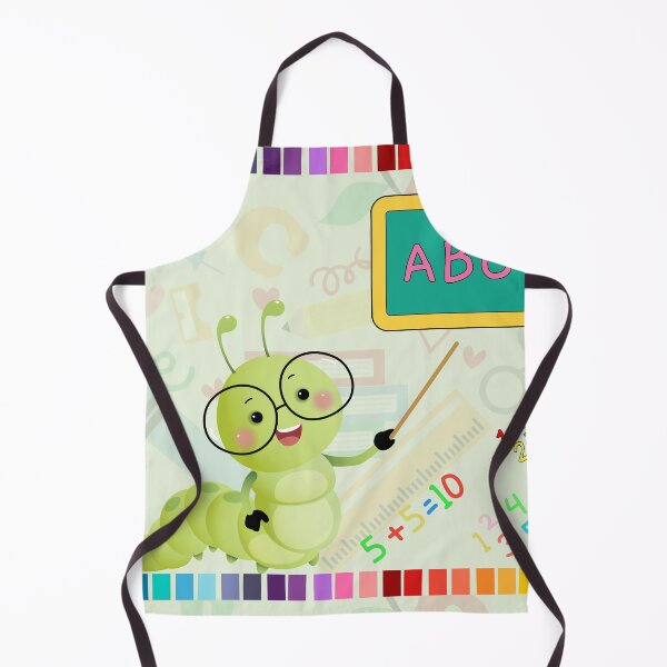 Item preview, Cute Little Teacher Caterpillar Back to School Illustration. designed and sold by DodoCraft3.