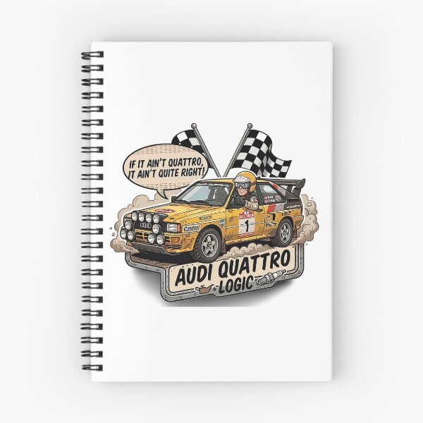 Item preview, If It Ain’t Quattro – Audi Quattro Rally Logic designed and sold by MonodyStore.